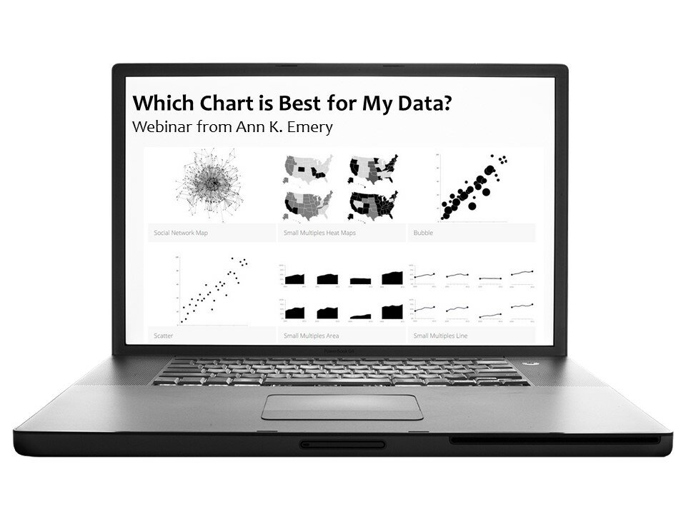 Public Webinar: Which Chart is Best for My Data? Essential Charts